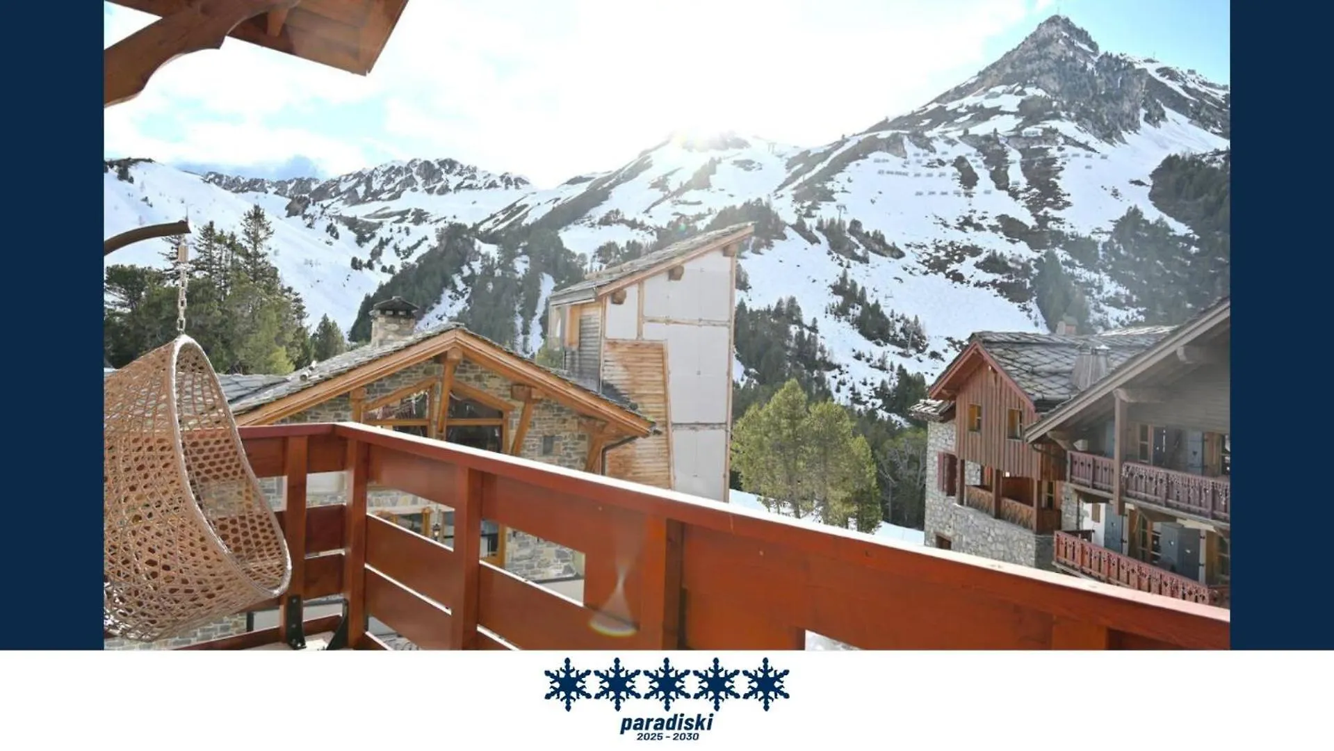 Arc 1950 - Cozy Apartment With Mountain View Les Arcs